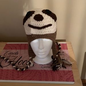 Sloth hat hand made